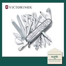 Victorinox, best known for the production of the swiss army knife as well as other fine steel cutlery. Pisau Lipat Victorinox Swiss Champ 1 6795 Swiss Army Knife 100 Original Shopee Indonesia