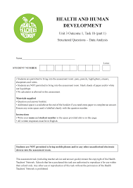 Schools for health in europe network foundation. Unit 3 Outcome 1a Prac Sac 2 Holiday Homework Health And Human Development Unit 3 Outcome 1 Studocu