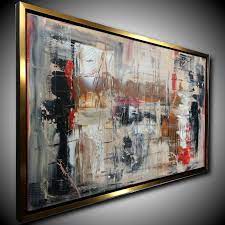 Quadro Atratto Con Cornice Arte Quadri Astratti Cornici