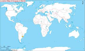 Where Is Uruguay World Map Blank World Map Map