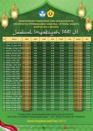 Maybe you would like to learn more about one of these? Jadwal Imsakiyah 1441 H Untuk Jakarta Dan Sekitarnya Upn Veteran Jakarta