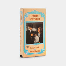 Penny Serenade VHS Tape