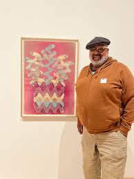 What a treat to have @GregoryWileyEdwards join us at MOCA Grand Avenue last  week! 📷 @clarakim0626 -- His work 'From the Ashes of the Seven Headed  Cobra' (1975) is