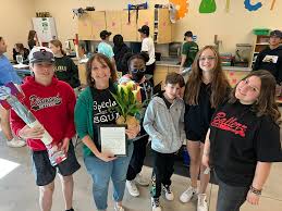 Congratulations to Jules Nolte, our Westside Impact Teacher of the Year!  This honor is awarded to a certified staff member as nominated by their  peers. We're grateful to Mrs. Nolte for making
