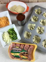 Hors d'oeuvre are sometimes served with no meal afterward; Johnsonville Sausage Wonton Holiday Casserole Appetizer