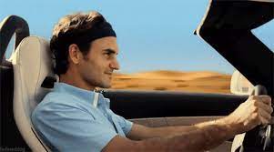 Federe bassetti colorate e divertenti ideali per colorare la tua camera da letto e per un regalo speciale. Trending Gif Page People Driving Roger Roger Federer Federer Roger Federer Giphy Rogers