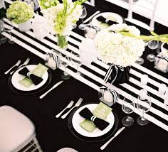 Black White Stripe Satin Monochrome Table Runner Wedding Event Etsy In 2020 Striped Wedding White Stripes Wedding Black And White Theme