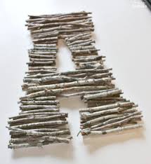 Be aware however, that they will pull the paint off the wall when you start to take them down,and may even pull some of. How To Make Diy Twig Letters The Happy Housie