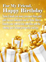 Happy Birthday To My Precious Friends Card Birthday Greeting Cards By Davia Birthday Wishes Messages Birthday Wishes For Friend Happy Birthday Wishes Cards