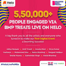 Helo Partners With Bollywood Music Project To Create Virtual Content Indian Television Dot Com Great for positive and happy ethnic projects, travel and journey. helo partners with bollywood music