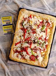 Quick Easy Sicilian Pizza Recipe Sicilian Pizza Homemade Pizza Crust Food