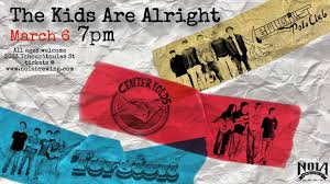 We're really excited to announce a show we just added to the calendar: The  Kids Are Alright. This night is all about spotlighting the incredible young  musicians coming up in our city.