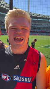 We gotta love our rivals! ❤️ #football #singing #afl #seanmillis