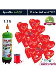 Helyum Tupu 2 2 Lt 20 Adet I Love You Baskili Balon Fiyati Balon Sevgililer Balonlar