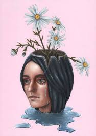 Death and Orpheus- Original Art by Samuel Araya