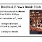 Books & Brews Book Club event in Algoma, WI