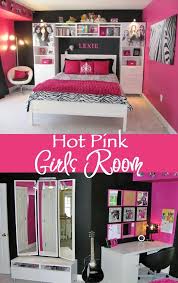 Even hot pink looks cool when paired with a white bed, dresser and other furniture. Hot Pink And Black Zebra Bedroom Design Dazzle In 2020 Hot Pink Girls Bedroom Pink Bedroom For Girls Zebra Bedroom