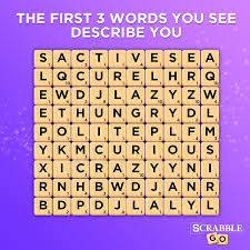 English word games and vocabulary activities, online and printable: Scrabble Go Posts Facebook