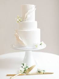 However, there are some varieties of wedding cakes available such as, almond cake, cake with icing of butter cream and many other. 25 Timeless Yet Trendy All White Wedding Cakes Weddingomania