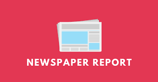 It is the basic facts of a story that is currently happening or that just happened. Newspaper Report Writing Format And Sample Grammar For Class 9 And 10