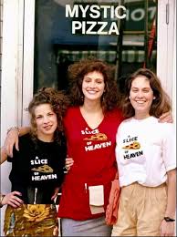Mystic Pizza" charts the lives and loves of three unforgettable waitresses  in a little town called Mystic. For sexy Daisy Araujo (Julia Roberts), her  sensible sister Kat (Annabeth Gish) and their wisecracking