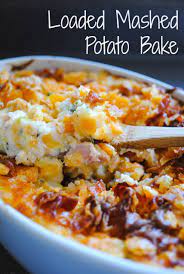 Leftover Mashed Potato Recipe Loaded Mashed Potato Bake With Video Recipe Loaded Mashed Potatoes Leftover Mashed Potatoes Recipes Potatoe Casserole Recipes