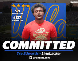 Four-star Rivals250 linebacker Tre Edwards commits to UCLA