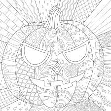 Simple printable coloring page with a good dish for thanksgiving. Coloring Pages For Adults With Pumpkin Royalty Free Cliparts Vectors And Stock Illustration Image 86422836