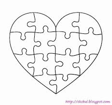Puzzle Piece Coloring Page Luxury Pin By Kasha Thao On Coloring Pages Puzzle Piece Crafts Puzzle Piece Template Shape Puzzles