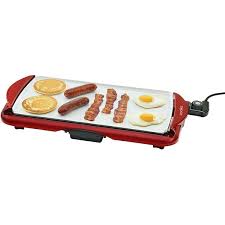Electric griddles donít come in a ëstandardí size, which means your range of choice in this regard like all cooking equipment, electric griddles too need proper attention in the hygiene department. Cooks 10x19 Electric Ceramic Griddle Ceramics Small Appliances Cooking