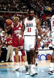 Carmelo anthony (2004, 2008, 2012, 2016) has represented and medaled for a usa men's record four olympics, while lebron james (2004, 2008, 2012) and david robinson (1988, 1992, 1996) each. Pin By Nbareligion On Historical Photos Team Usa Basketball Dream Team Basketball Dream Team