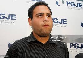 US citizen Jose Ruben Quintero Mariscal from San Diego stands whilst...  News Photo