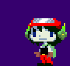 Like quote, she can wield a wide variety of weapons without any special training, and can withstand incredible amounts of damage. I Made An Animation Of Quote From Cave Story Pixelart