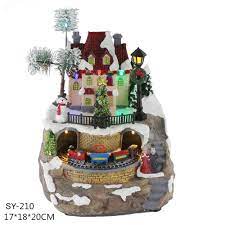 Lenox decorated lighted holiday christmas village church 8 figurine lights up new in box. China Custom Battery Colorful Led Lights Musical Miniature Christmas Village House Resin Crafts China Miniature Christmas House And Miniature Christmas Village House Price