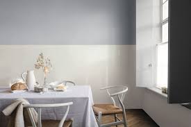 Two tone grey living room walls. Dr Dulux How To Choose Paint Colours Tips Advice Dulux