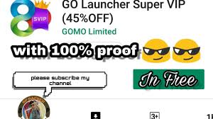 Download descargar go launcher z prime vip 3.25 apk (full premium) + themes pack android 2021 apk for free & descargar go launcher z prime . How To Download Go Launcher Super Vip In Free With Proof Youtube