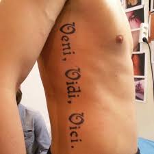 Veni vidi vici was first uttered by julius caesar as his way of saying, i came. 17 Veni Vidi Vici Tattoo Ideas And Designs With Pictures