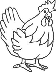 Cute And Beautiful Hens Colour Drawing Hd Wallpaper Farm Animal Coloring Pages Chicken Coloring Pages Chicken Coloring