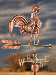 The weathervane is delivered in 3 pieces, plus a handy allen key. Rooster Copper Weathervane Gardener S Supply