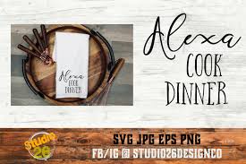Alexa Do The Dishes Bundle Svg Png Eps By Studio 26 Design Co Thehungryjpeg Com