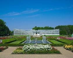 神代植物公園（AI 生成）