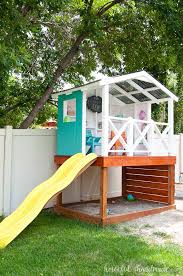This list of 100 backyard garden ideas includes plant info, decor inspiration, diy landscapes, and looking for backyard garden ideas now that it's warm? 10 Diy Kids Outdoor Playset Projects The Garden Glove