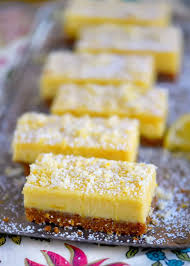 These Lemon Drop Bars Are Extra Creamy And Topped With Candied Lemon Zest For The Biggest Lemon Flavor P Lemon Cheesecake Bars Lemon Bars Recipe Lemon Biscuits