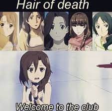 Is There A Reason For The Hair Of Death Hair Style Anime Manga Stack Exchange
