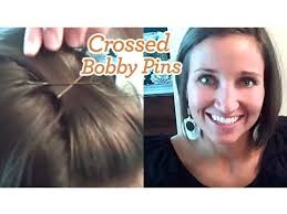 Elegant half 10 easy summer hairstyles with bandana headband | milabu. Crossed Bobby Pins Cute Girls Hairstyles Youtube