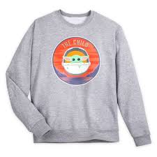 The Child Sweatshirt For Adults Star Wars The Mandalorian Shopdisney In 2020 Sweatshirts Pullover Sweatshirt Mandalorian