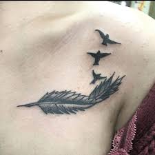 Although big bird tattoos look more intricate, especially if you have chosen a bird breed with lots of feathers, a lot of people prefer small bird tattoos because. 60 Beautiful Female Feather Tattoo Design Ideas 2021 Updated Saved Tattoo