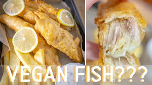 Vegan banana blossom fish tacos. Vegan Fish Chips Banana Blossom Fish Recipe Test Youtube
