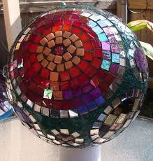 Mosaic Gazing Ball Mosaic Bowling Ball Gazing Ball Garden Globes