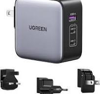 Amazon.com: UGREEN 65W USB C Travel Adapter, Foladable Fast ...